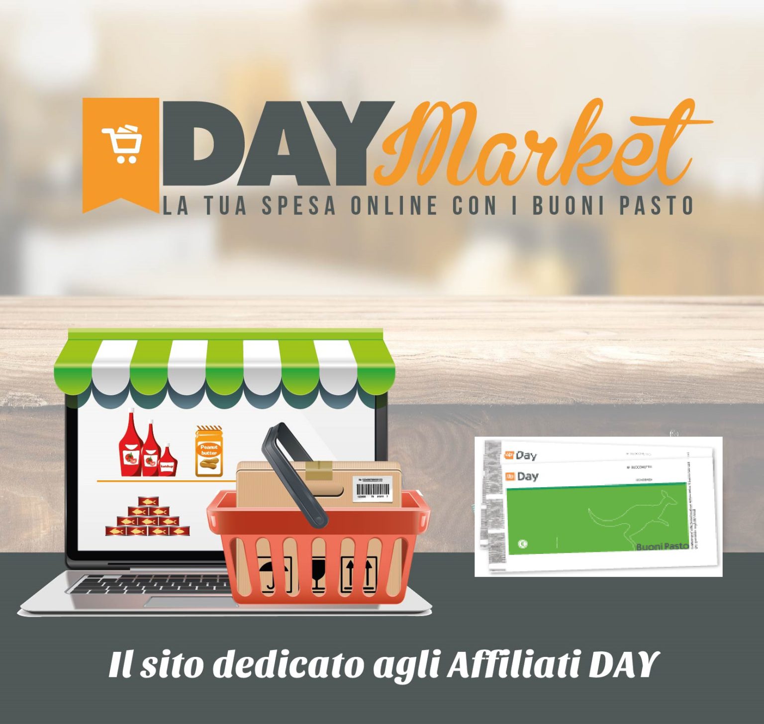 Day Market è ideale per ogni affiliato buoni pasto! Buoni Pasto Day Market è ideale per ogni affiliato buoni pasto! Buoni Pasto