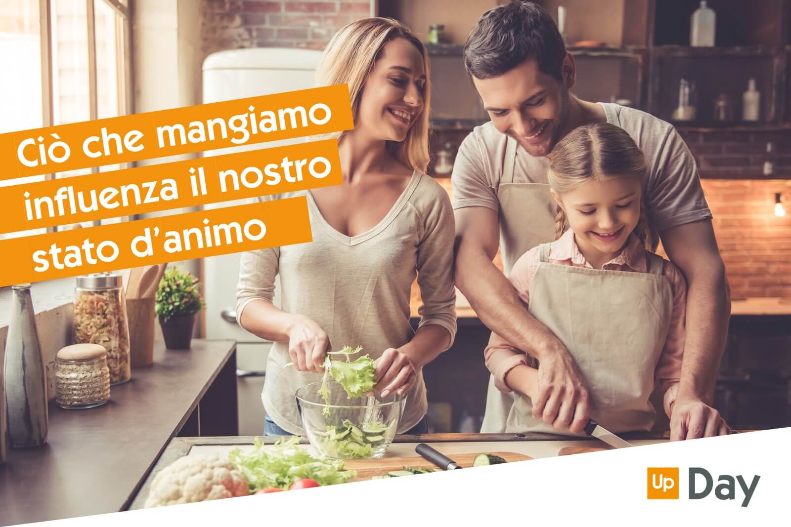 Quello che mangiamo influenza il nostro umore e metbolismo