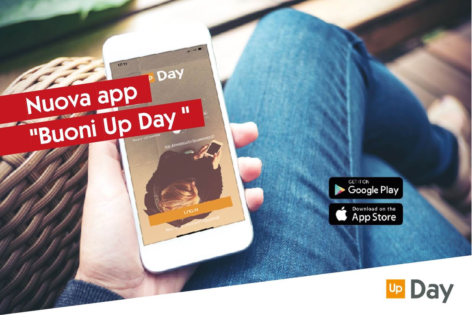 Nuova app “Buoni Up Day” e nuovo portale