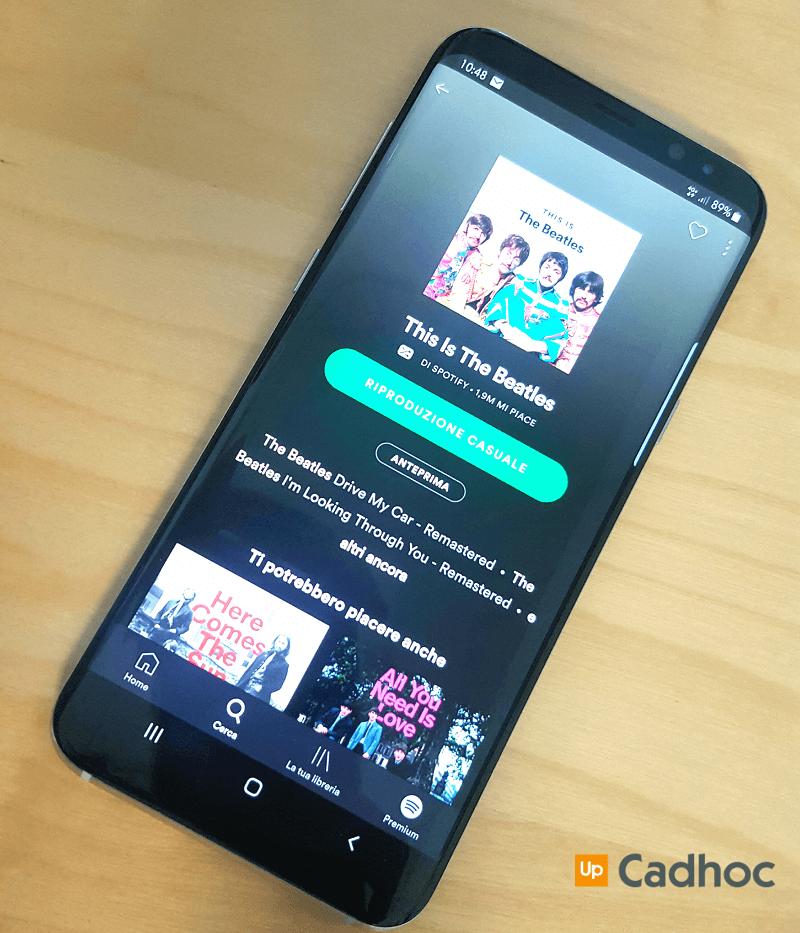 spotify con cadhoc