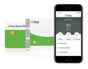 Buono Up Day cartaceo, card e app