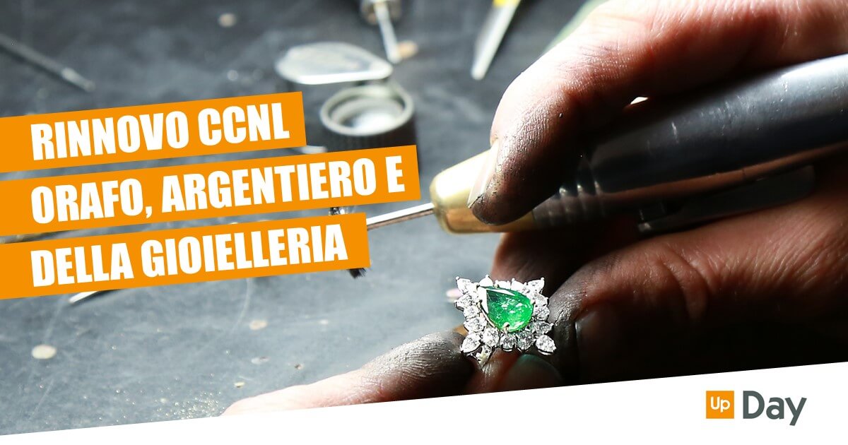 Rinnovo CCNL Orafo, argentiero e della gioielleria