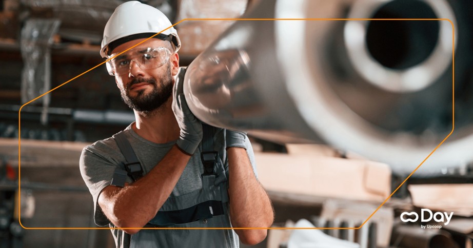 Metalmeccanico al lavoro