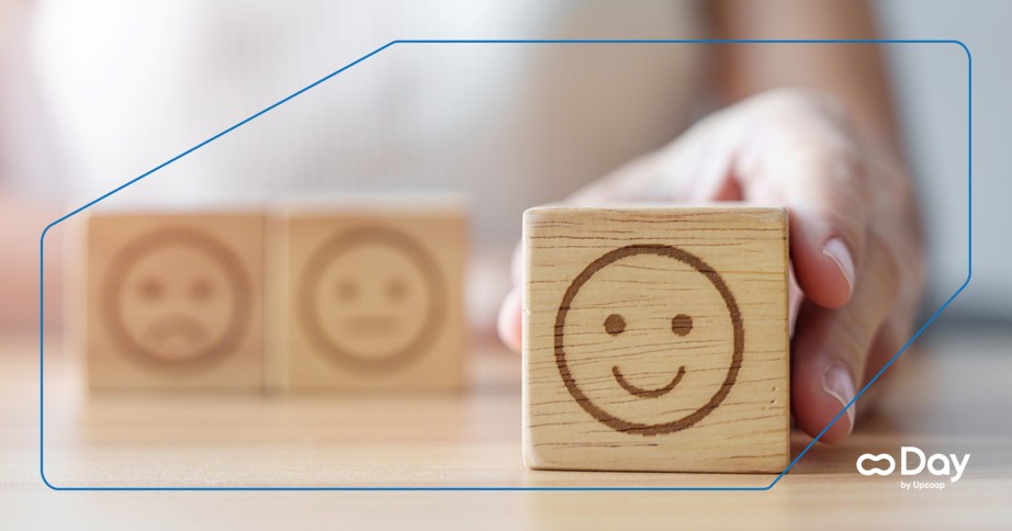 Immagine di un'espressione felice